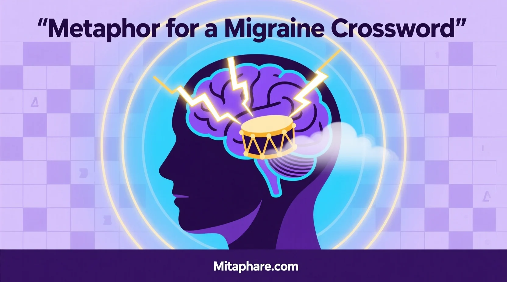 Metaphor for a Migraine Crossword