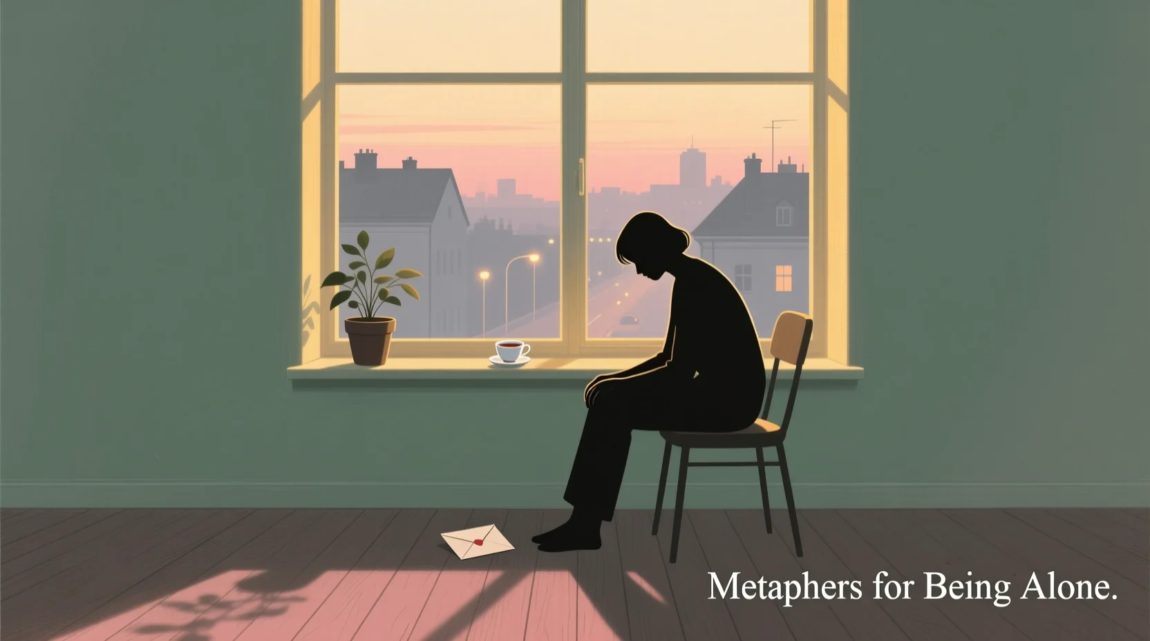 metaphors for being alone