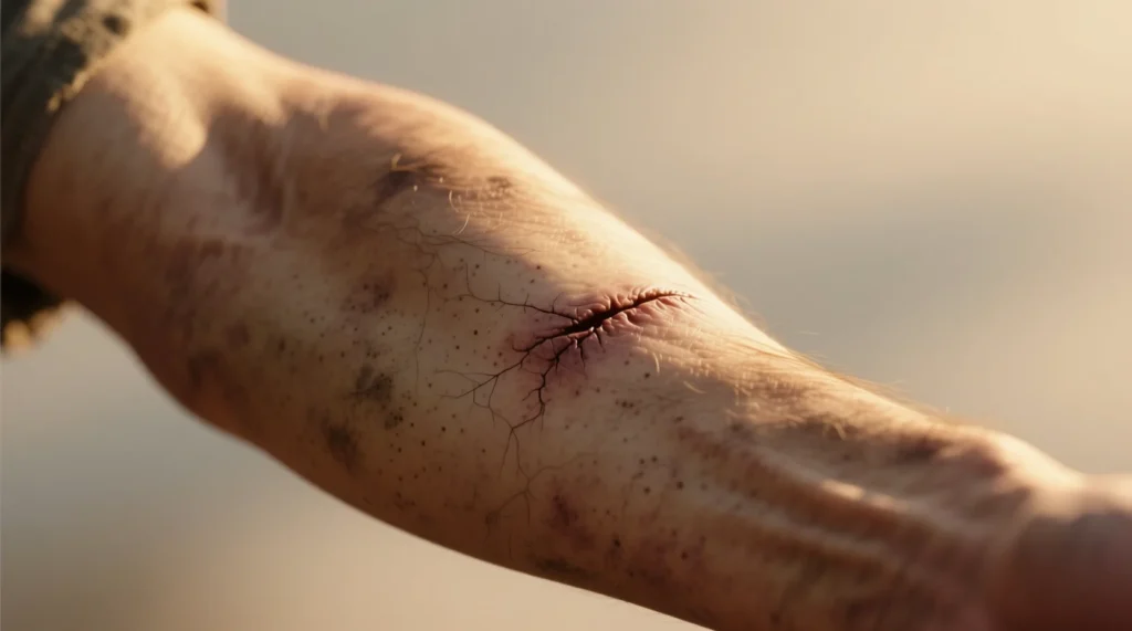 Resilience is a scar