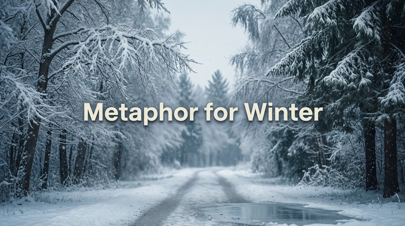 Metaphor for Winter