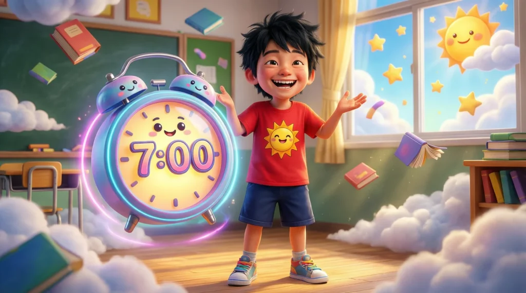 My brother is a walking alarm clock.